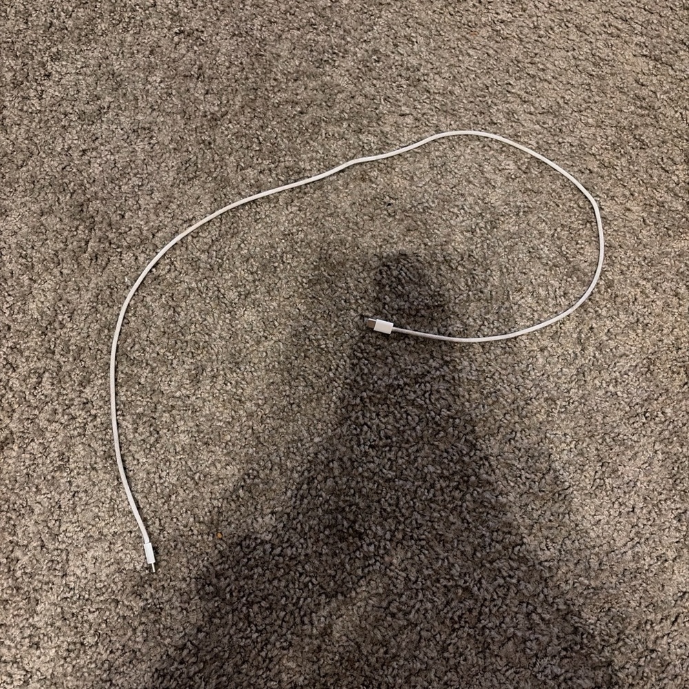 Apple White Charger Cable